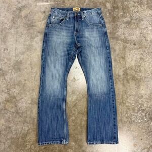 Wrangler Blue Bootcut Jeans for Men